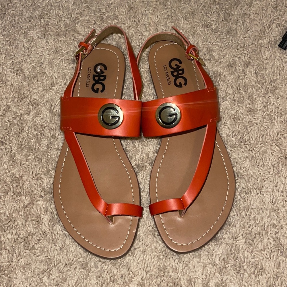 Orange Sandal